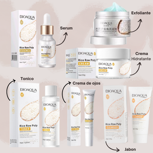 KIT DE ARROZ ACLARANTE BIOAQUA